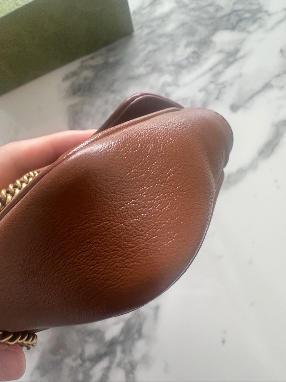 AUTHENTIC Gucci GG Marmont Super mini shoulder bag - Picture 13 of 15